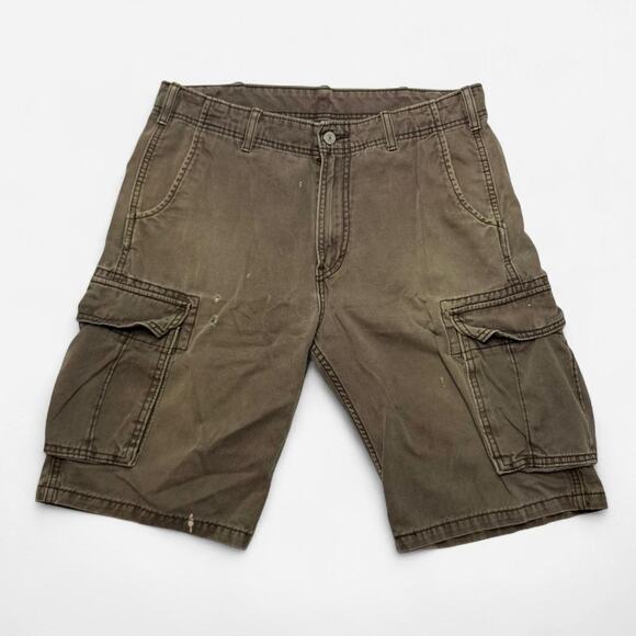 Levi's Other - Levi’s Brown Cargo Shorts Mens Size 32 Utility Pockets Workwear Style